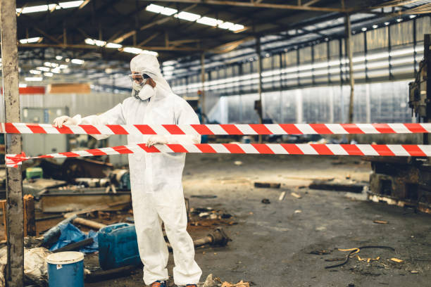 Professional Odor Removal technician working in Murphys, CA